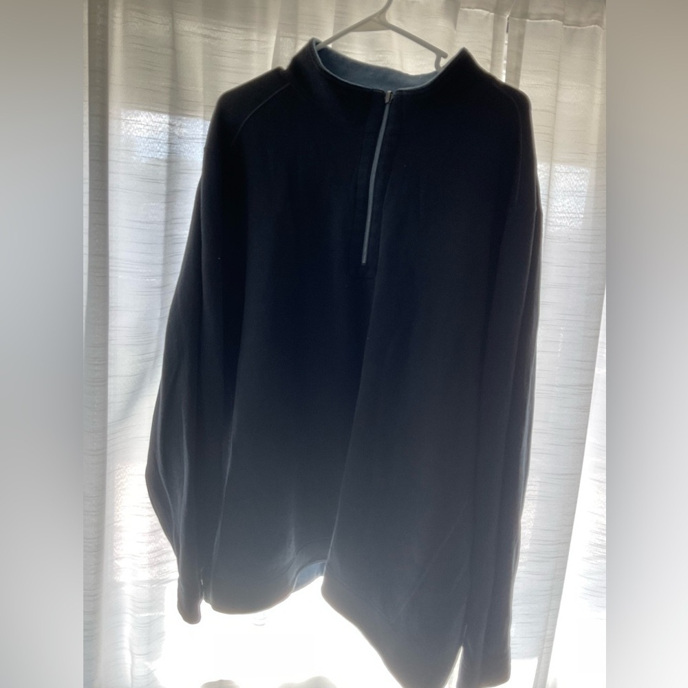 Tommy Bahamas long sleeve reversible zip up size L